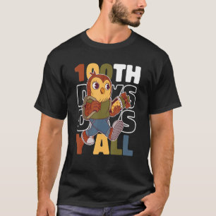 Owl 100e schooldag Y'all voor school T-shirt