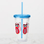 Owl Acryl Drinkbeker (Rechts)