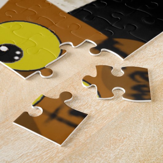 Owl Afbeelding Legpuzzel (Zijkant)