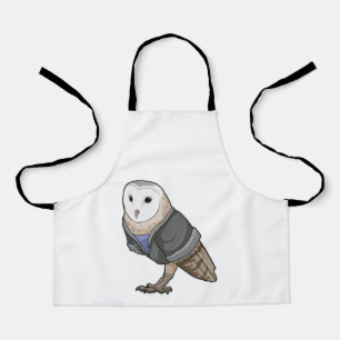 Owl als secretaris schort