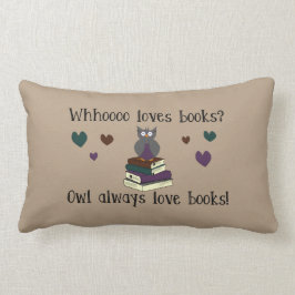 Owl Always Love Books Kussen