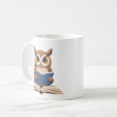 Owl Always Love Reading, mug classique (Devant gauche)