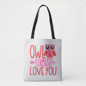 Owl Always Love You Canvas tas (Voorkant)