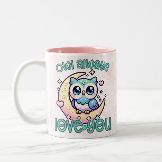 Owl always love you mug (Gauche)