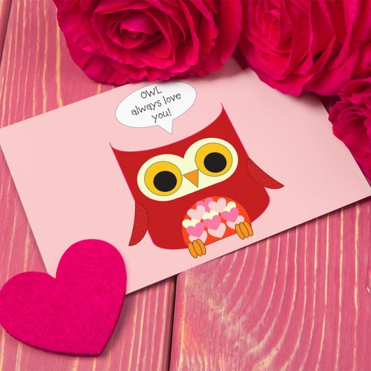 Owl Always Love You Post Kaart
