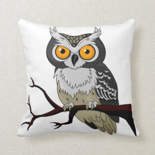 Owl American MoJo Kussens