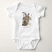 Owl among pines  romper (Voorkant)