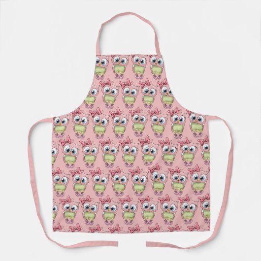 Owl Apron Schort (Voorkant)