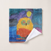Owl "Art by Kids" (Gant de toilette)