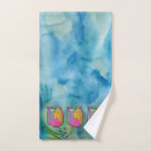Owl "Art by Kids" Bad Handdoek (Handdoek)
