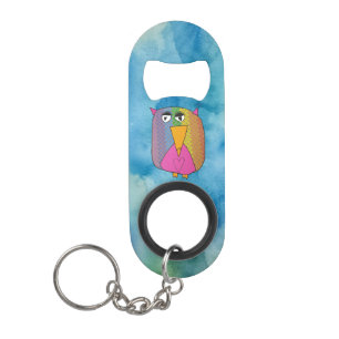Owl "Art by Kids" Mini Flessenopener