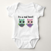 Owl baby romper (Voorkant)