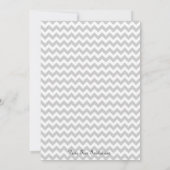 Owl Baby shower Invitation Kaart (Achterkant)