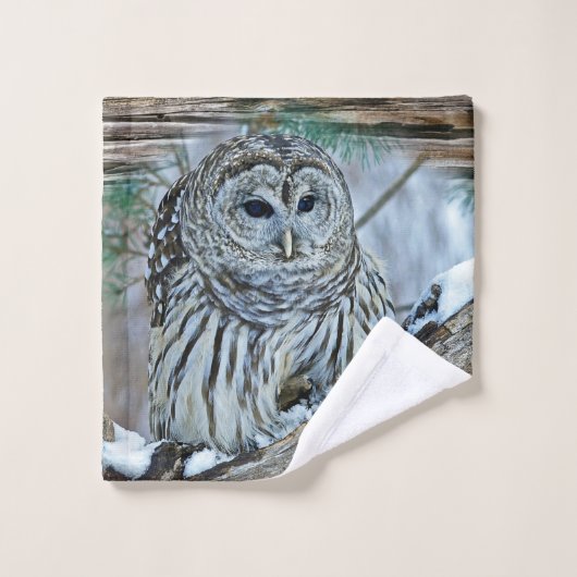 Owl Bad Handdoek (Wasdoekje)