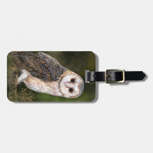 Owl Bagagelabel (Voorkant horizontaal)