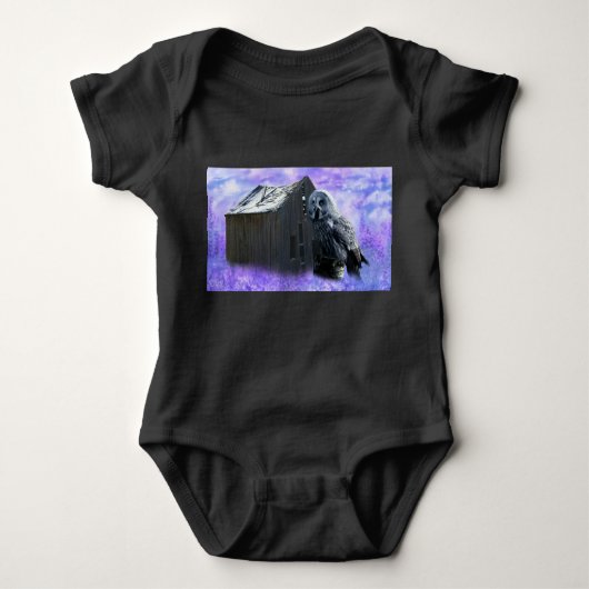 Owl Barn Shed Romper (Voorkant)