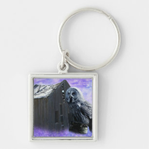 Owl Barn Shed Sleutelhanger