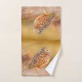 Owl Bathroom Towel Set Bad Handdoek (Handdoek)
