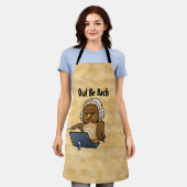 Owl be Bach Funny Owl Cartoon Schort (Gedragen)