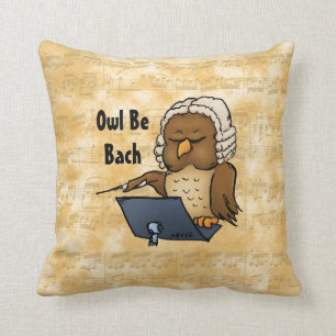 Owl be back Funny Cartoon Kussen