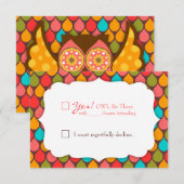 "OWL Be There" RSVP (Devant / Derrière)