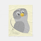 Owl-Be Wise Fleece Blanket (Voorkant)