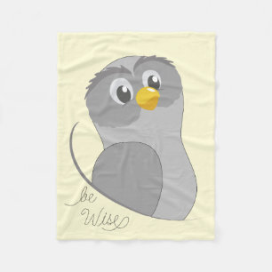 Owl-Be Wise Fleece Blanket Deken