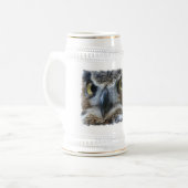 Owl Beer Stein Bierpul (Voorkant links)