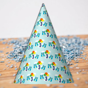 Owl Birthday Feesthoedjes