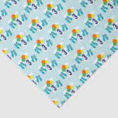 Owl Birthday Tissuepapier (Detail)