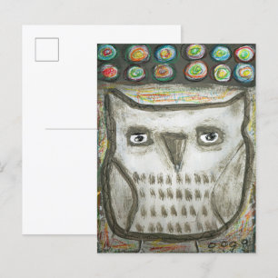 Owl Briefkaart