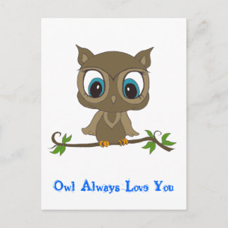 Owl Briefkaart