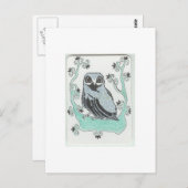 Owl briefkaart (Voorkant / Achterkant)