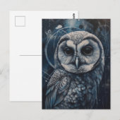 Owl Briefkaart (Voorkant / Achterkant)