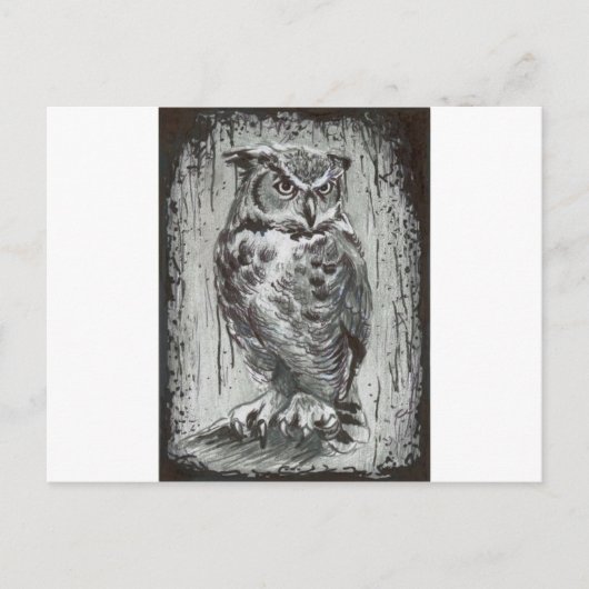 Owl Briefkaart (Voorkant)