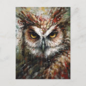 Owl Briefkaart (Voorkant)