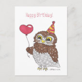 Owl Briefkaart (Voorkant)