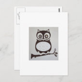 Owl briefkaart (Voorkant / Achterkant)