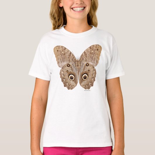 Owl Butterfly T-shirt (Voorkant)