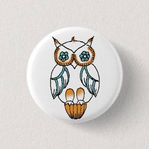 Owl Button