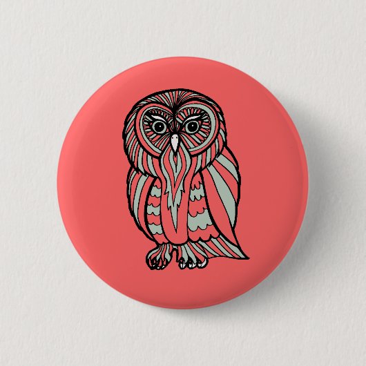 Owl Button (Voorkant)