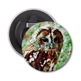 OWL BUTTON FLESOPENER
