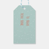 Owl Cadeaulabel (Achterkant)