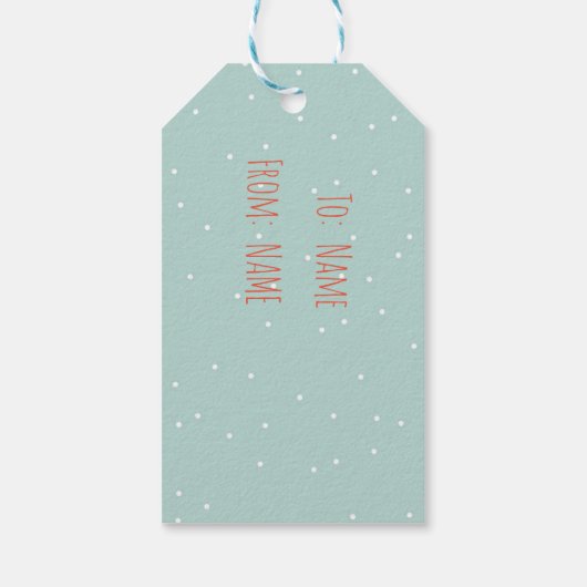 Owl Cadeaulabel (Achterkant)