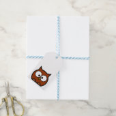 Owl Cadeaulabel (Met Touw)