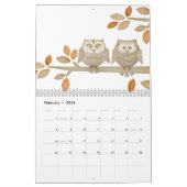 Owl Calendar Kalender (Feb 2026)