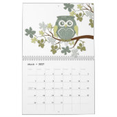Owl Calendar Kalender (Mar 2027)