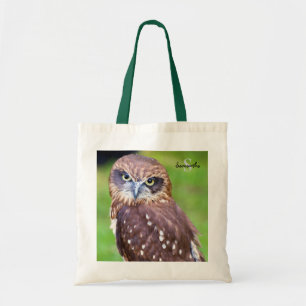 Owl Canvas tas