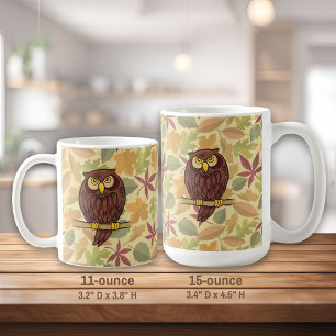 Owl Cartoon Koffiemok