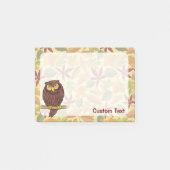 Owl Cartoon Post-it® Notes (Voorkant)